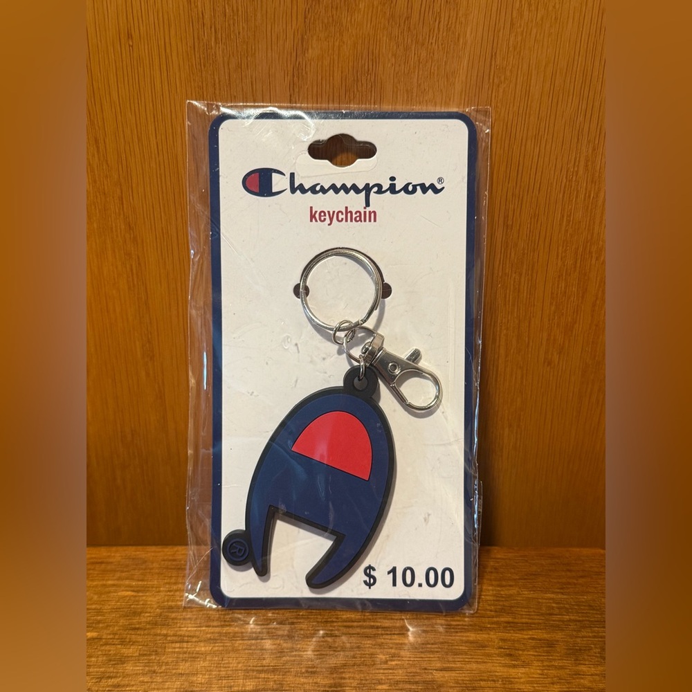Authentic Vintage Champion Keychain Style Size Color WGQLE1  A0 AOX  Multi